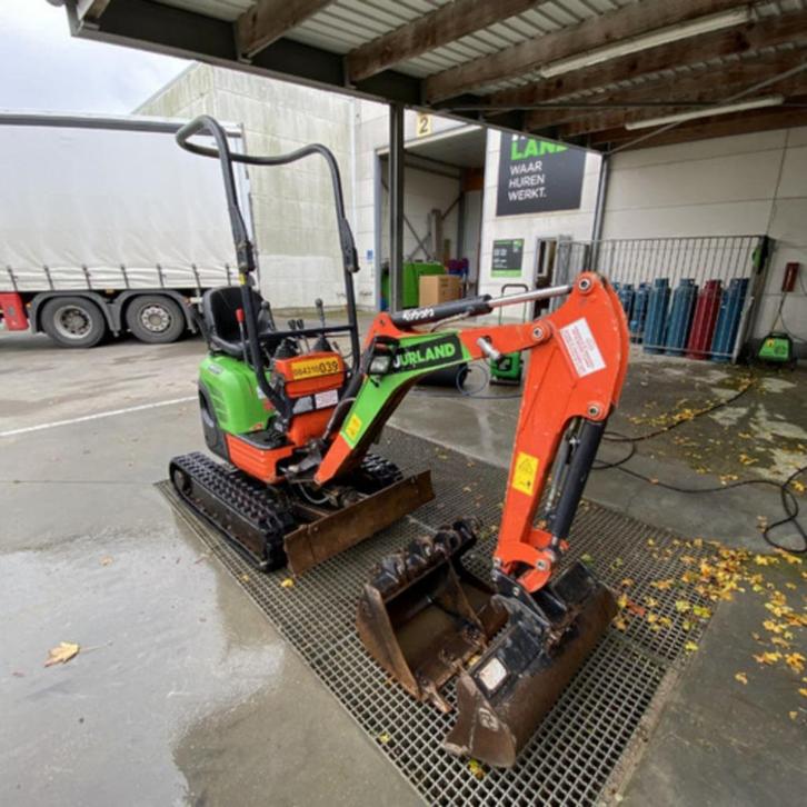 Minigraver op rupsen U10 1ton, Zakelijke goederen, Machines en Bouw | Kranen en Graafmachines, Graafmachine, Ophalen