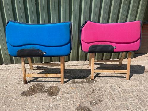 Western pads, Dieren en Toebehoren, Paarden en Pony's | Dekens en Dekjes, Zo goed als nieuw, Dekje, Ophalen