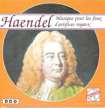 CD  - HAENDEL - Musique pour les feux DDD beschikbaar voor biedingen
