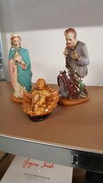 creche, krippe, christmas, kerststal beelden, Antiquités & Art, Antiquités | Objets religieux, Enlèvement ou Envoi