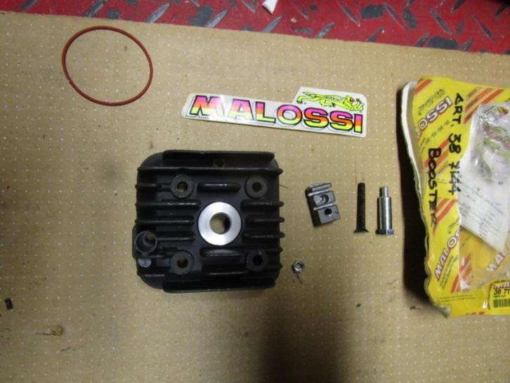 Malossi 47mm cilinderkop voor Booster, BW's, Stunt, Slider, Fietsen en Brommers, Brommeronderdelen | Scooters, Nieuw, Aprilia