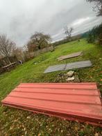 TÔLES DE TOIT - TÔLES ONDULÉES, Enlèvement, Utilisé, Métal, Plaque de toiture ou Plaque de tuile