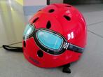 Casque à lunettes Kiddi Moto rouge 53-58 cm, taille M * Parf, Comme neuf, Kiddimoto, Garçon, Enlèvement ou Envoi