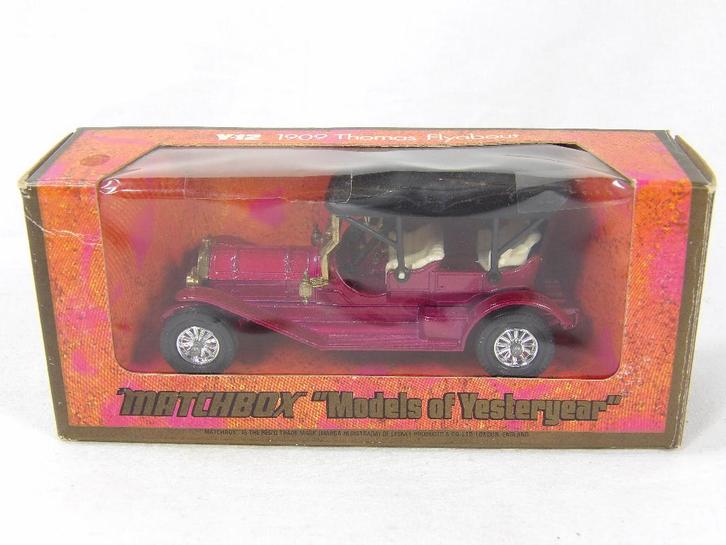 KA05 - Models of Yesteryear - Y12 Thomas Flyabout (1), Hobby & Loisirs créatifs, Voitures miniatures | 1:43, Enlèvement ou Envoi