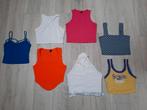 Pakket Topje /Crop top maat XXS /XS, Sans manches, Enlèvement ou Envoi, Autres couleurs, Comme neuf