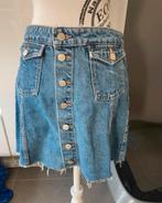 Jupe en jean Zara avec boutons M/38 coton neuf, Zara, Taille 38/40 (M), Bleu, Enlèvement ou Envoi