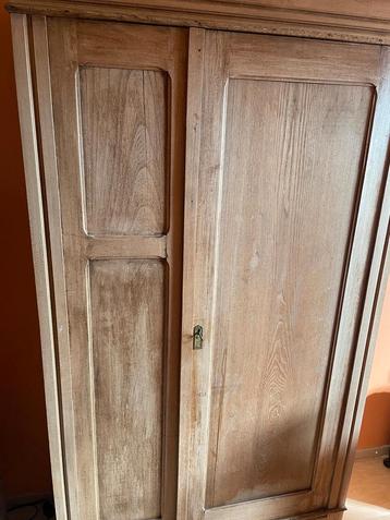 2 armoires ancienne en bois, Enlèvement