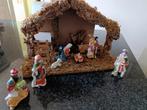 Kerststal met beeldjes, Verzamelen, Ophalen, Zo goed als nieuw
