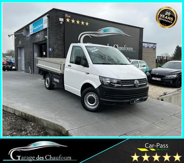 Volkswagen T6 Transporter 2.0 TSI - Vuilnisbak -! Eerste Pro, Auto's, Volkswagen, Bedrijf, Te koop, Transporter, ABS, Airbags