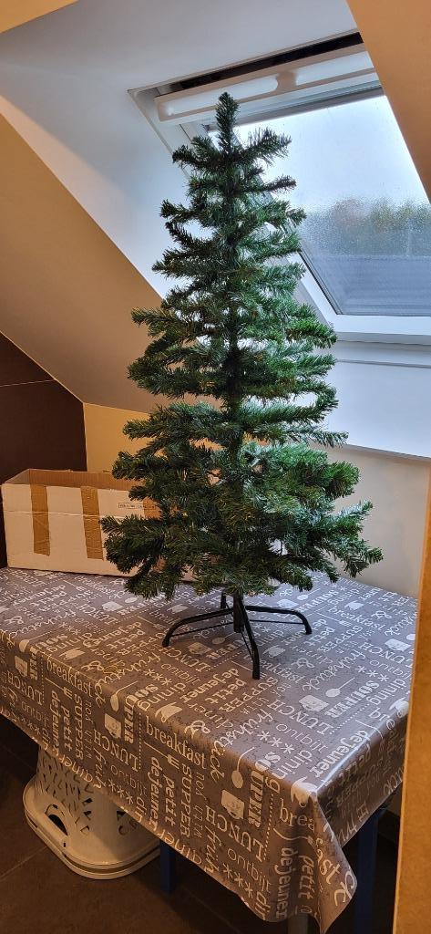 mooie stevige kunst kerstboom hoogte 115cm, Diversen, Kerst, Zo goed als nieuw, Ophalen of Verzenden