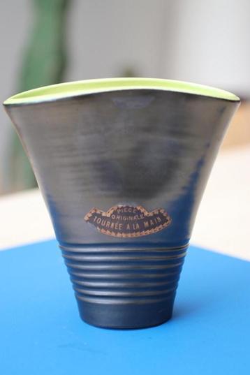 Vase céramique vintage 1960 déco