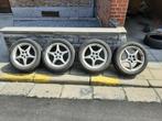 4 pneus + 4 jantes 205 / 50 R 16 5x100 toyota celica t23, Autos : Pièces & Accessoires, Enlèvement, Utilisé, Pneu(s)