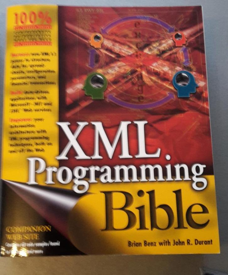 XML Programming Bible, Livres, Informatique & Ordinateur, Utilisé, Langage de programmation ou Théorie, Enlèvement ou Envoi
