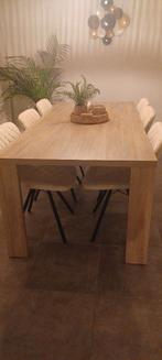 Eettafel, Huis en Inrichting, Tafels | Eettafels, Ophalen, 50 tot 100 cm, Zo goed als nieuw, Vijf personen of meer