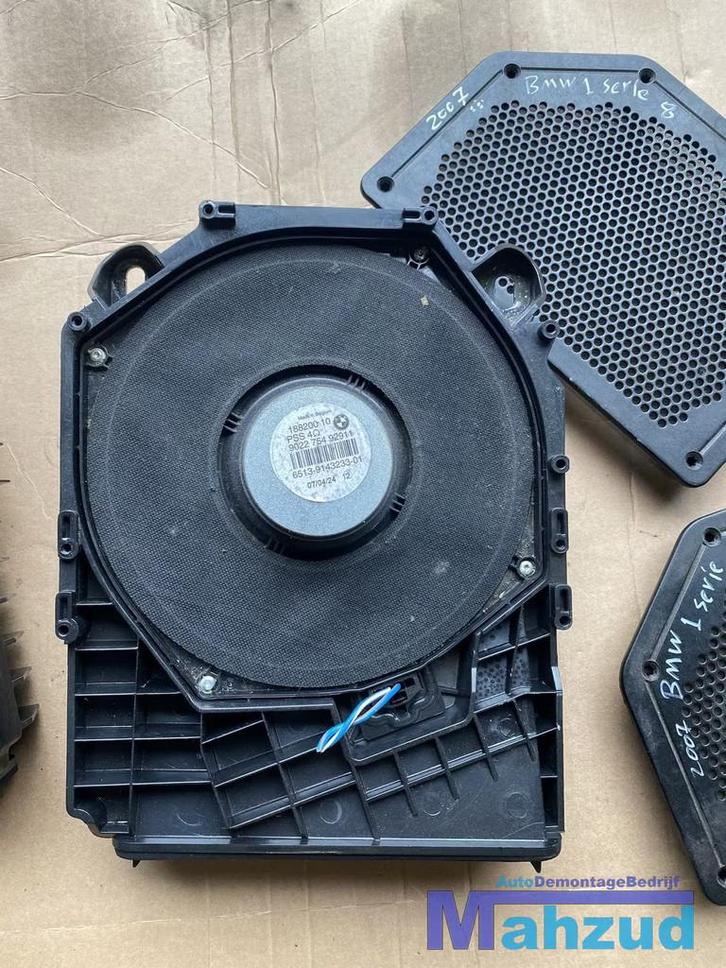 BMW 1 SERIE E81 E87 Speaker links onder de stoel, Autos : Pièces & Accessoires, Électronique & Câbles, BMW, Utilisé