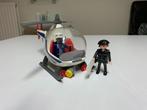 Playmobil - Hélicoptère de police, Ensemble complet, Utilisé, Enlèvement ou Envoi