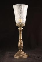 Bronzen Art Deco tafellamp, Ophalen of Verzenden
