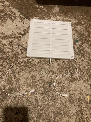 verluchtingsrooster, Doe-het-zelf en Bouw, Ophalen of Verzenden, Gebruikt, Ventilator en Afzuiger