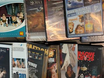 Volledige bananendoos vol dvds  beschikbaar voor biedingen