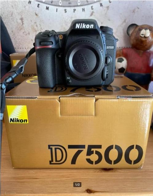 Nikon D7500 semi-pro, Audio, Tv en Foto, Fotocamera's Digitaal, Zo goed als nieuw, Spiegelreflex, Nikon, Ophalen