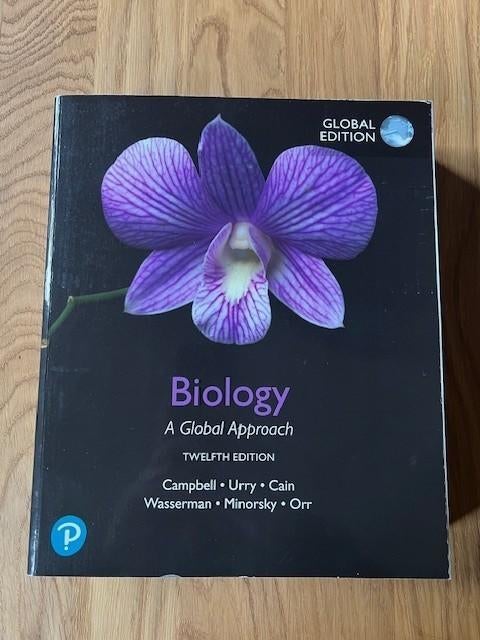Biology: A Global Approach – 12th Edition + Dutch Glossary, Boeken, Studieboeken en Cursussen, Zo goed als nieuw, Hoger Onderwijs