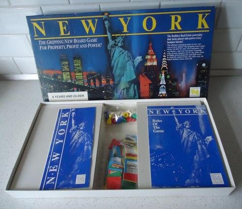 Vintage zeldzaam spel  "New York" van Future Toys in prima, Hobby en Vrije tijd, Gezelschapsspellen | Bordspellen, Zo goed als nieuw