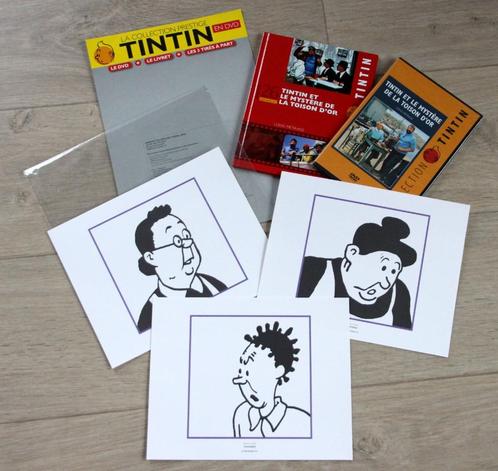 Kuifje Tintin Toisin d'or DVD Livret + Tiré à part Hergé, Collections, Personnages de BD, Neuf, Tintin, Envoi