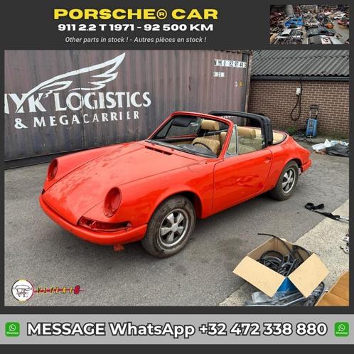 Porsche 911 2.2 T Targa — 1971 — 92.530 km, Auto's, Oldtimers, Particulier, Te koop, Porsche, Benzine, Cabriolet, 2 deurs, Handgeschakeld