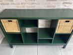 Ikea Kallax Kast - donkergroen, Huis en Inrichting, Ophalen, Zo goed als nieuw
