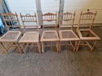 rieten zitting, Huis en Inrichting, Stoelen, Ophalen, Gebruikt
