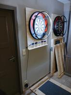 Dartwall hangend met pijltjeshouder (dartkast / dartwand), Sport en Fitness, Darts, Ophalen of Verzenden, Nieuw