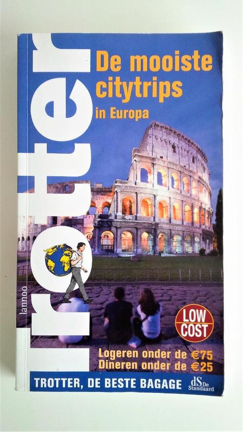 Trotter Mooiste Citytrips Europa + Trotter 1000 logies < 75€, Livres, Guides touristiques, Comme neuf, Guide ou Livre de voyage