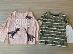T-shirts lange mouwen - dino’s - maat 98 - C&A, Kinderen en Baby's, Kinderkleding | Maat 98, Gebruikt, C&A, Jongen of Meisje, Ophalen of Verzenden