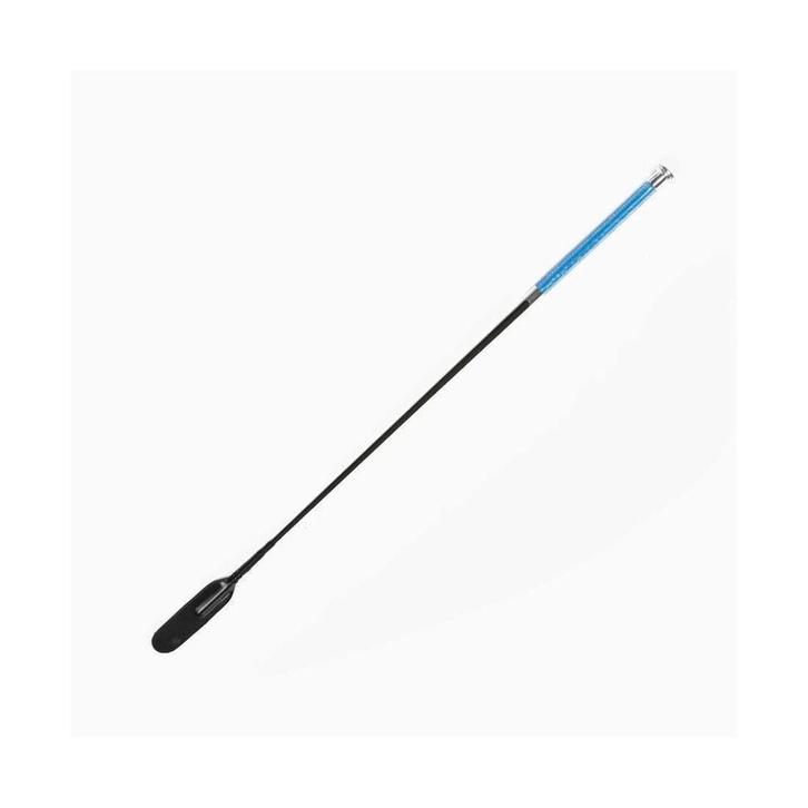 Zweep Lumi-cell - Blauw Zilver Glitter Junior - 55 cm, Dieren en Toebehoren, Paarden en Pony's | Verzorgingsproducten, Nieuw, Ophalen of Verzenden