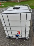 IBC Container van 1000L, Ophalen, Zo goed als nieuw, Metaal, Met kraantje