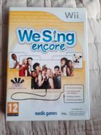 Jeu Wii We Sing Encore, Consoles de jeu & Jeux vidéo, Comme neuf, Enlèvement ou Envoi