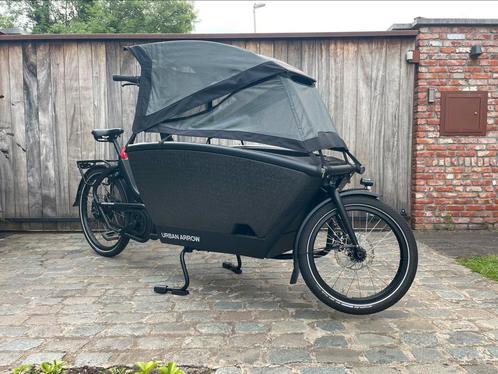 ::KOOPJE:: Urban Arrow Sun Cover Zonnescherm Bakfiets, Fietsen en Brommers, Fietsaccessoires | Overige Fietsaccessoires, Zo goed als nieuw