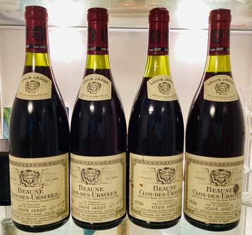 Beaune 1er Cru Clos des Ursules L Jadot 1986 Gd  Bourgogne, Neuf, Enlèvement ou Envoi, Pleine, Vin rouge