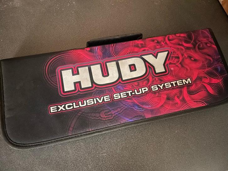 Hudy tas met alle setup tools voor buggy 1/8 - 108856, Hobby en Vrije tijd, Modelbouw | Radiografisch | Auto's, Zo goed als nieuw