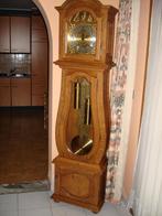 Prachtige eiken staande buikklok in perfect werkende staat., Enlèvement, Utilisé, Analogique, Horloge sur pied