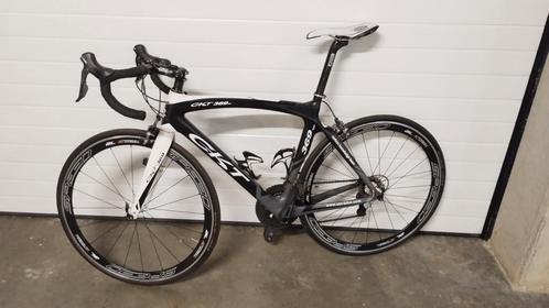 CKT 369 + FAVERO ASSIOMA DUO + GARMIN EDGE130, Fietsen en Brommers, Fietsen | Racefietsen, Zo goed als nieuw, Ophalen