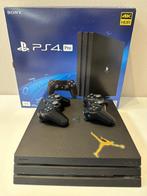 Playstation 4 Pro 1 TB, Games en Spelcomputers, Spelcomputers | Sony PlayStation 4, Ophalen, Gebruikt, Met 2 controllers, 1 TB