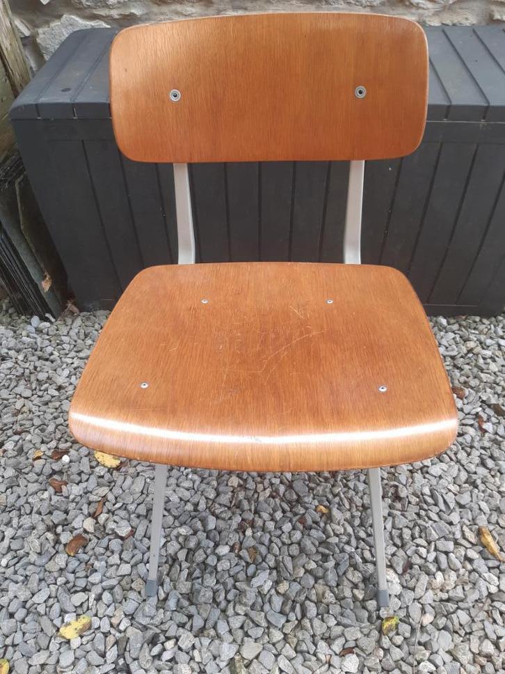 3 stoelen Ahrend de Cirkel - Result, Huis en Inrichting, Stoelen, Gebruikt, Drie, Hout, Metaal, Overige kleuren, Verzenden