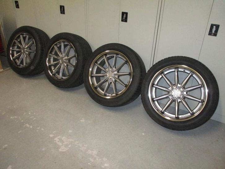 Concave CVR8 wielset met Hankook banden 19" 5x112, Auto-onderdelen, Banden en Velgen, Banden en Velgen, Zomerbanden, 19 inch, 255 mm