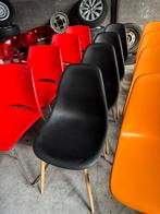 Stoelen zwart 4 stuks goede staat te koop., Enlèvement, Comme neuf
