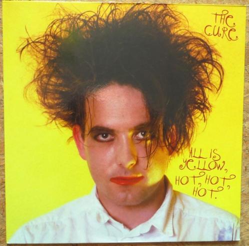 The Cure - All Is Yellow, Hot, Hot, Hot. - White Lp Vinyl, Cd's en Dvd's, Vinyl | Rock, Zo goed als nieuw, Alternative, 12 inch
