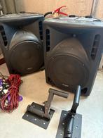 2 box JB Systems PS-12, amplificateur, tuner radio Pioneer, Enlèvement, Utilisé, DJ-Set, Autres marques