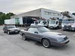 Chrysler Le Baron GTC 3.0 V6  137.000 km, Auto's, Zwart, Cabriolet, Leder, Bedrijf