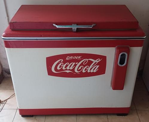 Vintage Coca cola frigo - collectors item, Verzamelen, Merken en Reclamevoorwerpen, Gebruikt, Gebruiksvoorwerp, Ophalen