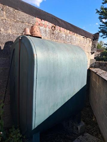 A vendre 2 citernes a mazout en metal, Enlèvement, Utilisé